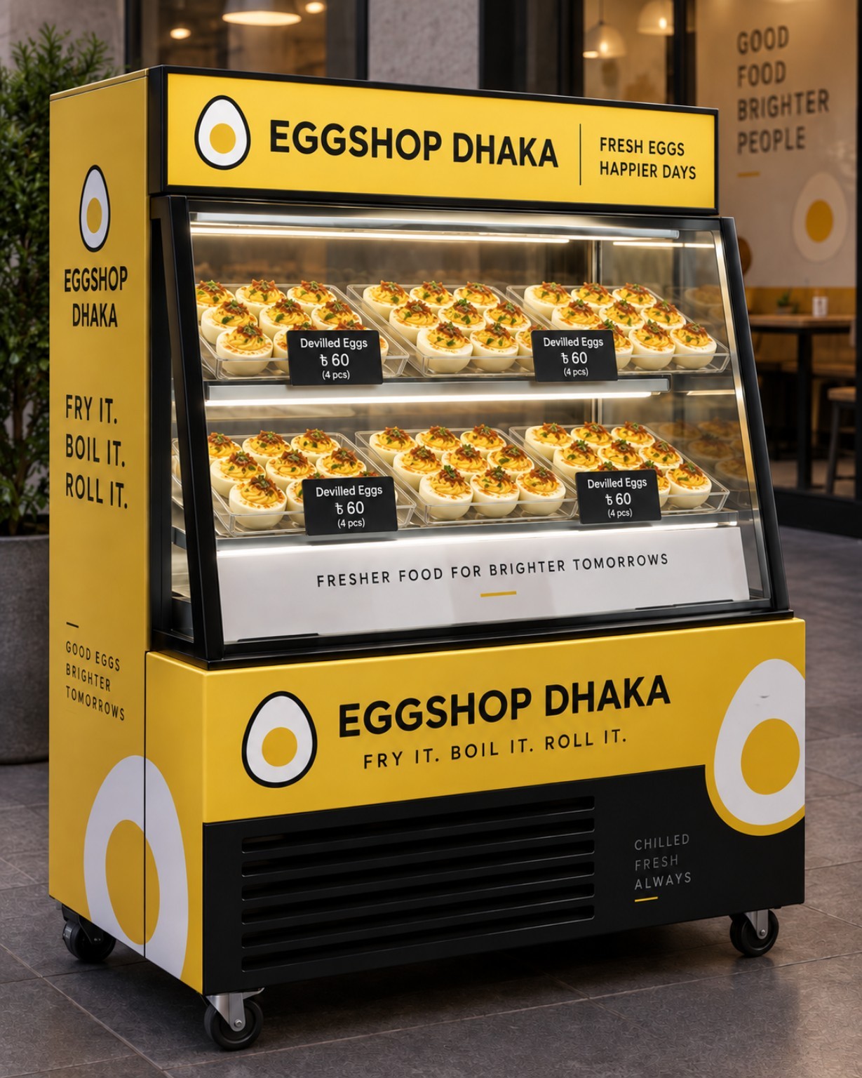 Freestanding display